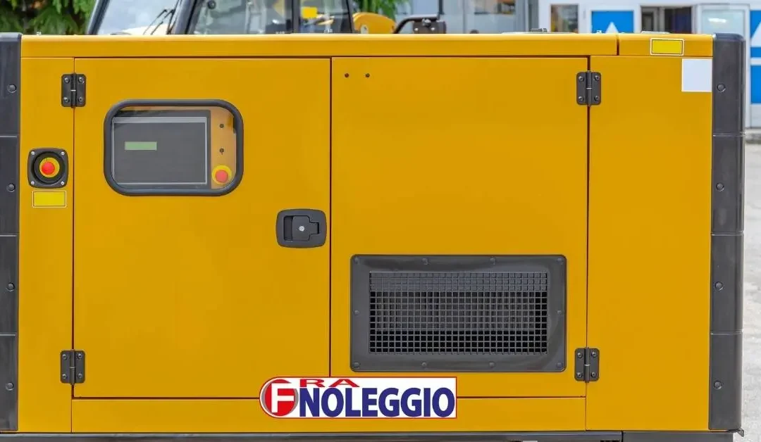 Gruppo elettrogeno per cantiere